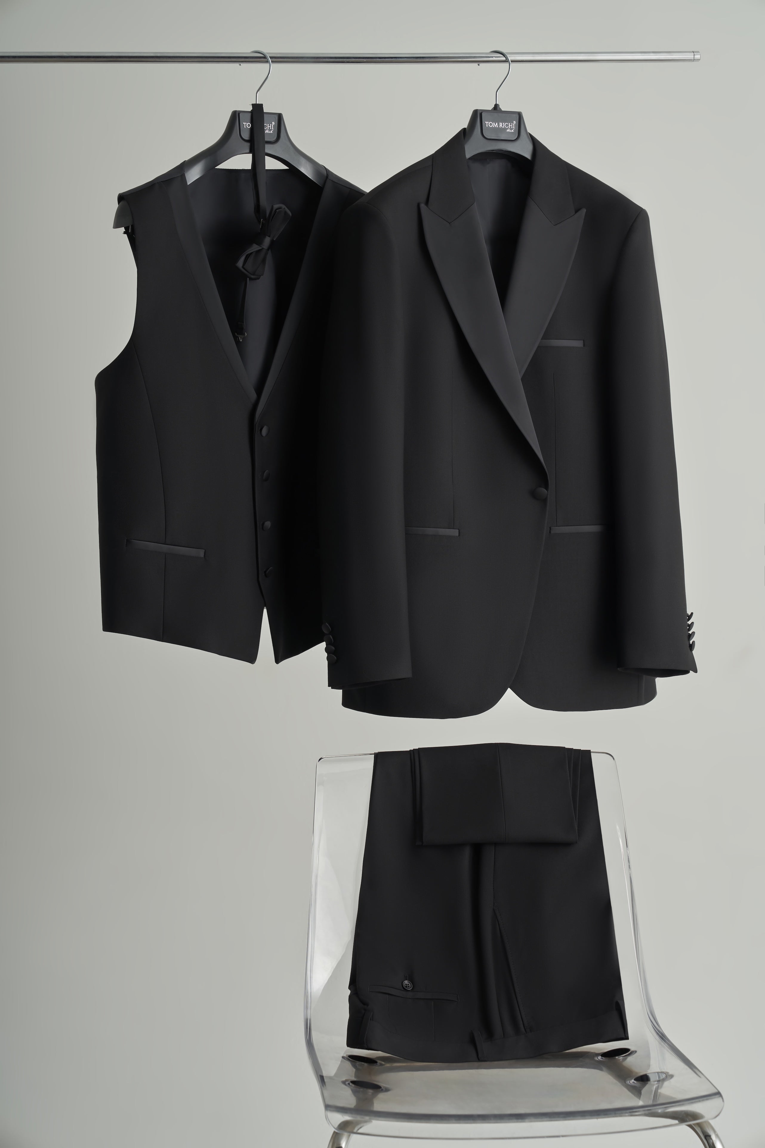 Removable Lapel, Plus Size Tuxedo
